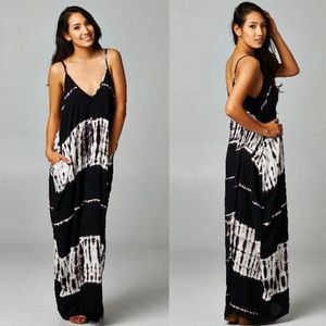 Love Stitch Tie Dye Cocoon Maxi Dreas